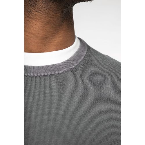 Pull écoresponsable délavé à col rond homme - 6