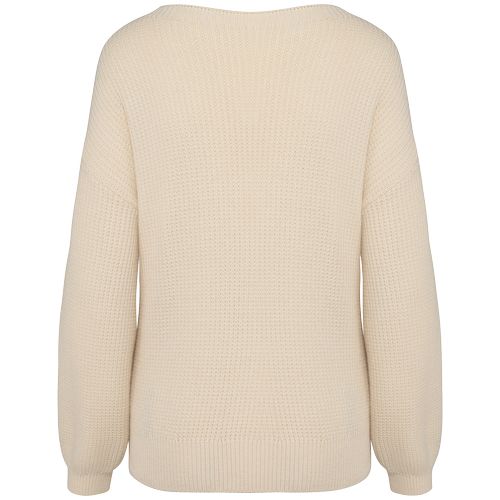 Pull écoresponsable en laine mérinos femme - 7