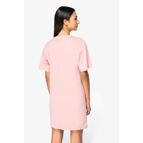 Robe t-shirt écoresponsable délavée femme - 4