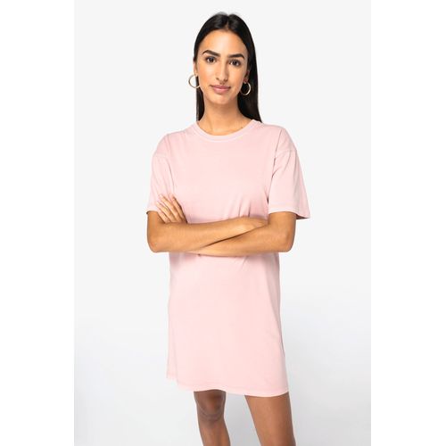 Robe t-shirt écoresponsable délavée femme - 3