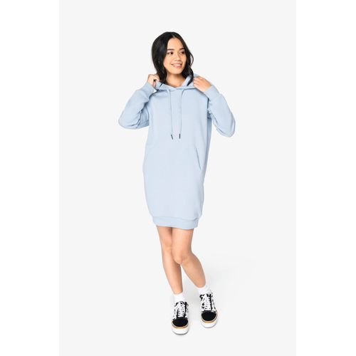 Robe sweat-shirt écoresponsable à capuche femme - 2
