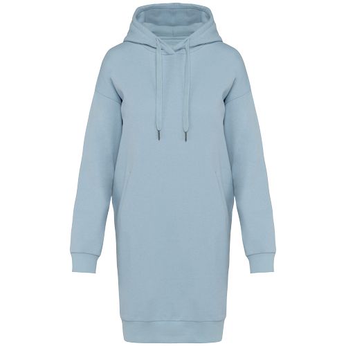 Robe sweat-shirt écoresponsable à capuche femme - 9
