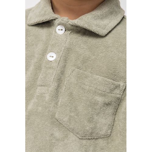 Polo écoresponsable en éponge garçon - 5