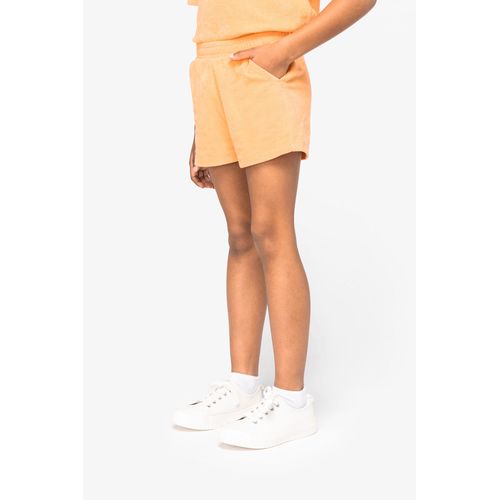 Short écoresponsable en éponge fille - 1