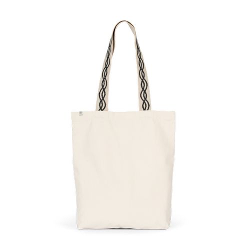 Sac shopping recyclé à fond plat - 2