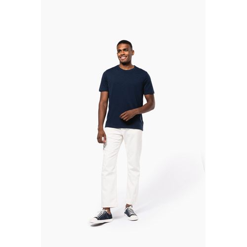T-shirt slub écoresponsable col rond manches courtes homme - 5