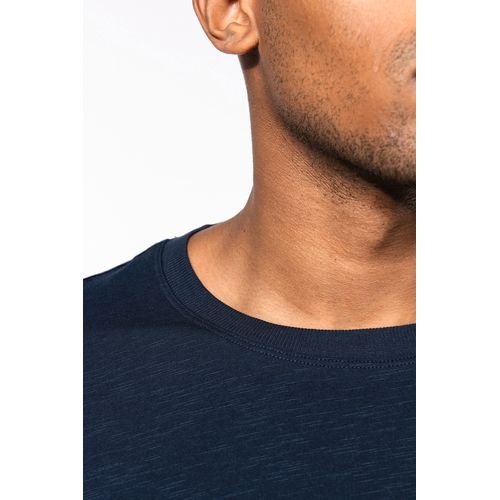 T-shirt slub écoresponsable col rond manches courtes homme - 6