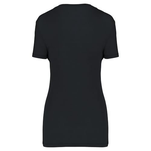 T-shirt Lyocell TENCEL™ col V manches courtes femme - 8
