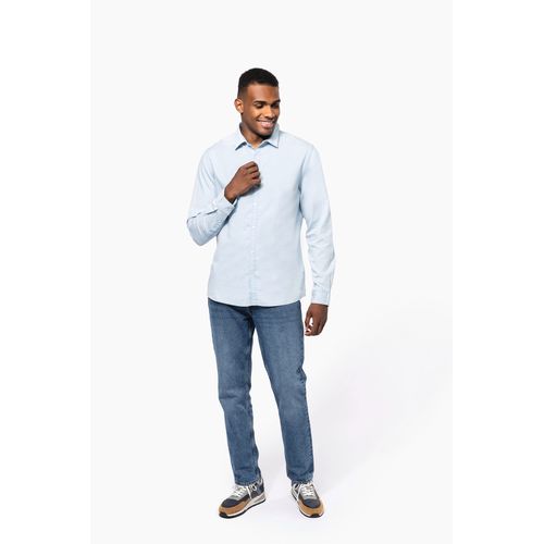 Chemise écoresponsable délavée coton twill homme - 4