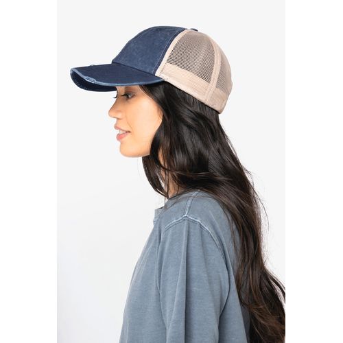 Casquette trucker écoresponsable  effet déchiré unisexe - 2