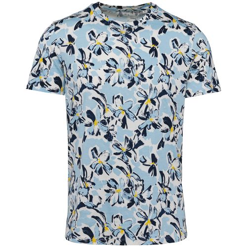 T-shirt écoresponsable imprimé tropical homme - 7