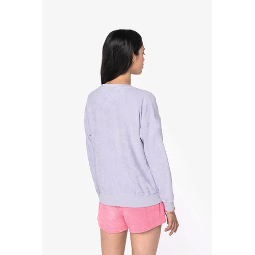 Sweat-shirt écoresponsable en éponge femme - 3