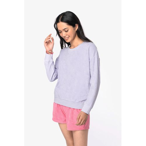 Sweat-shirt écoresponsable en éponge femme - 2