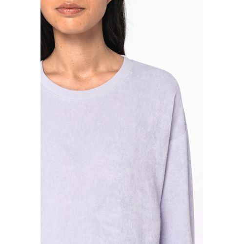 Sweat-shirt écoresponsable en éponge femme thumbnail 5