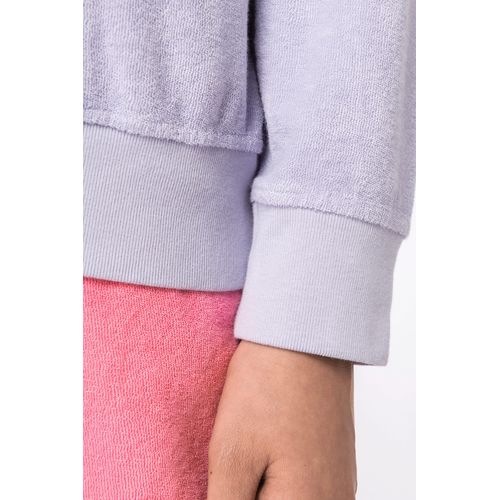 Sweat-shirt écoresponsable en éponge femme thumbnail 6