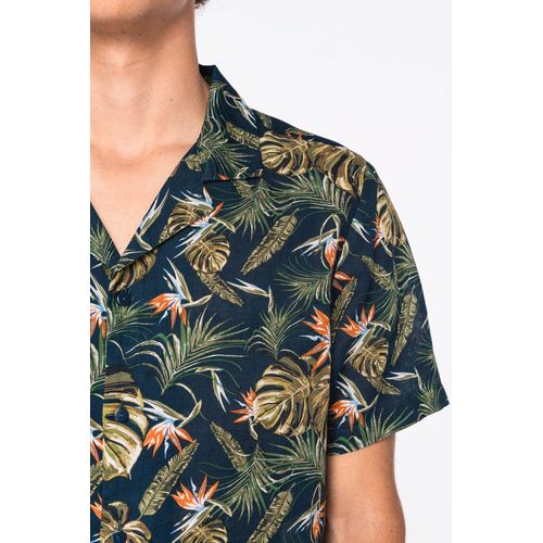 Chemise écoresponsable imprimé hawaïen homme - 5