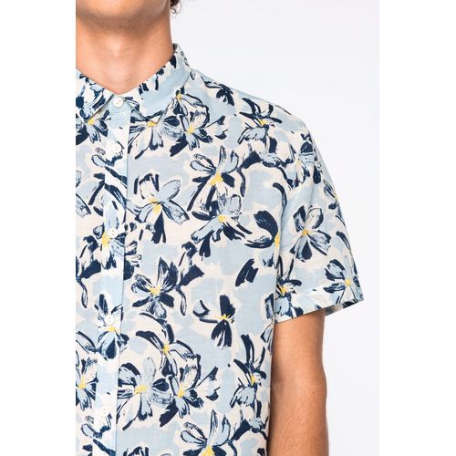 Chemise écoresponsable imprimé végétal homme - 6