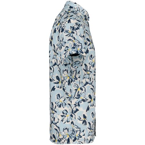 Chemise écoresponsable imprimé végétal homme - 10