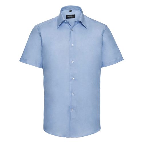 Chemise oxford cintrée manches courtes homme - 9