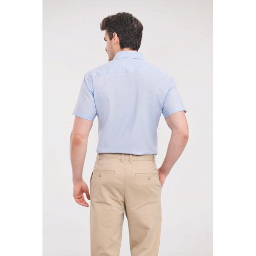 Chemise oxford cintrée manches courtes homme - 2