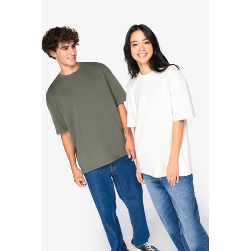 T-shirt écoresponsable oversize French Terry unisexe - 1
