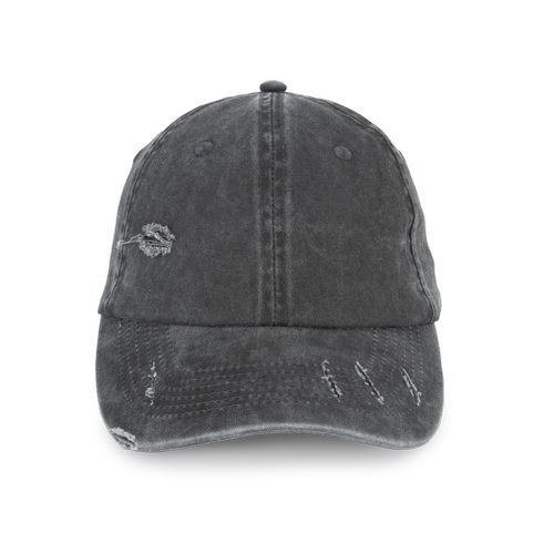 Casquette écoresponsable effet déchiré unisexe