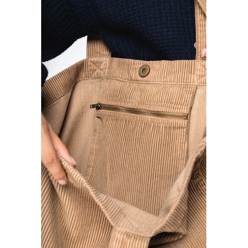 Sac écoresponsable délavé en velours côtelé - 3