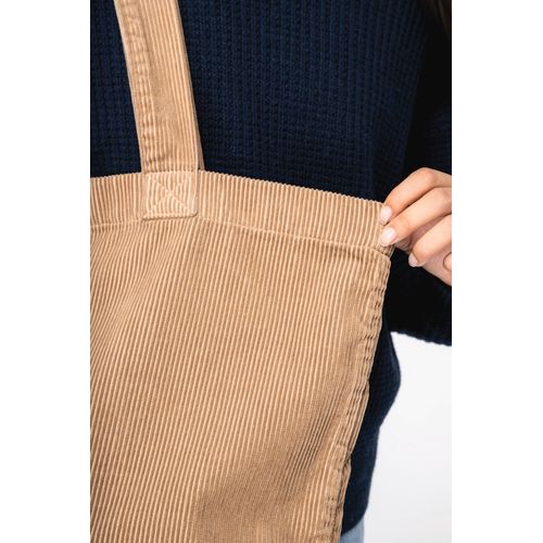 Sac écoresponsable délavé en velours côtelé - 2