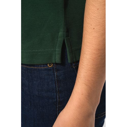 Polo femme manches courtes à liserés contrastés - 17