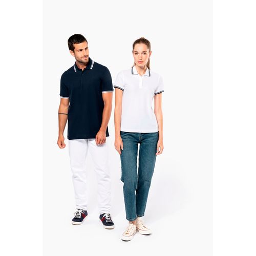 Polo homme manches courtes à liserés contrastés - 11