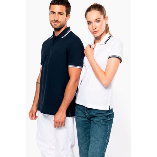 Polo homme manches courtes à liserés contrastés - 9