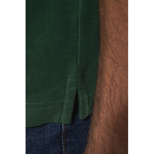 Polo homme manches courtes à liserés contrastés thumbnail 5