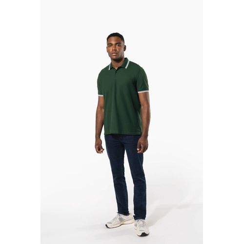 Polo homme manches courtes à liserés contrastés thumbnail 11