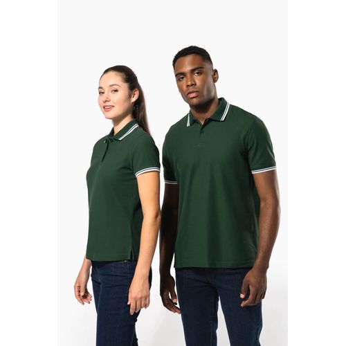 Polo homme manches courtes à liserés contrastés - 24