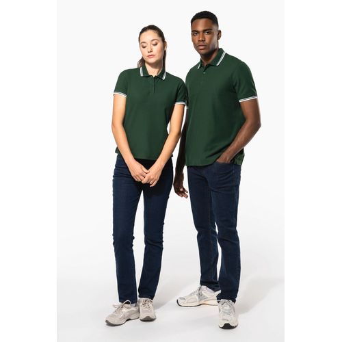 Polo homme manches courtes à liserés contrastés - 22