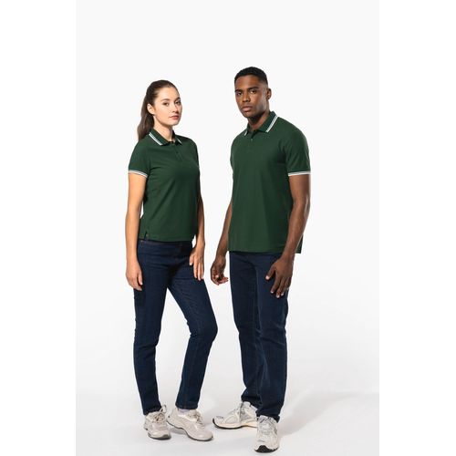 Polo homme manches courtes à liserés contrastés - 21