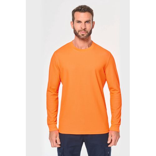 T-shirt unisexe écoresponsable manches longues coton/polyester - 1