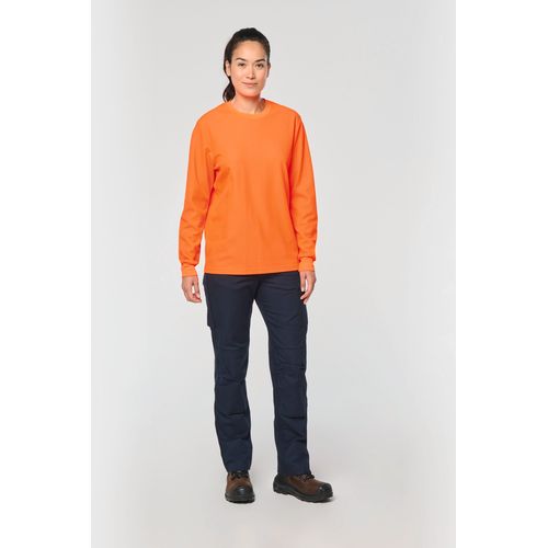 T-shirt unisexe écoresponsable manches longues coton/polyester - 7