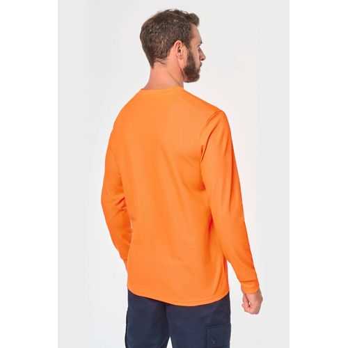 T-shirt unisexe écoresponsable manches longues coton/polyester - 2