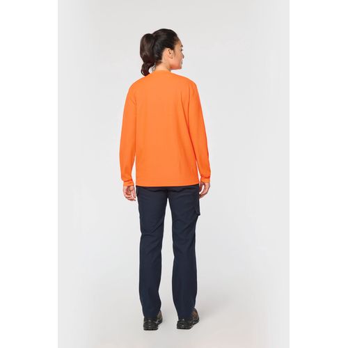 T-shirt unisexe écoresponsable manches longues coton/polyester thumbnail 6