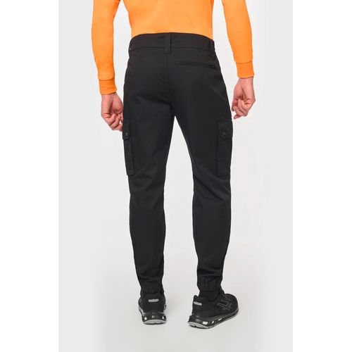 Pantalon cargo unisexe avec bas élastiqué - 3