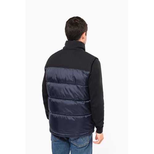 Bodywarmer matelassé bi-ton unisexe - 3