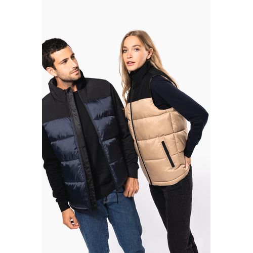 Bodywarmer matelassé bi-ton unisexe - 12