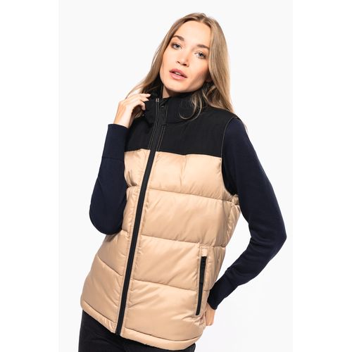 Bodywarmer matelassé bi-ton unisexe - 7