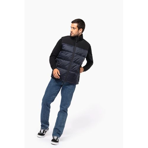 Bodywarmer matelassé bi-ton unisexe - 5