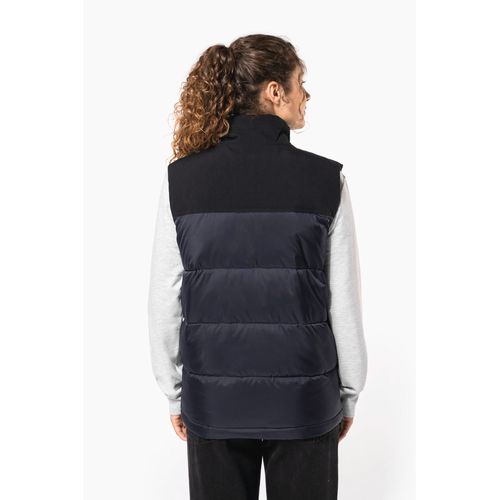 Bodywarmer matelassé bi-ton unisexe - 14