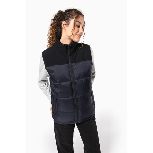 Bodywarmer matelassé bi-ton unisexe - 13