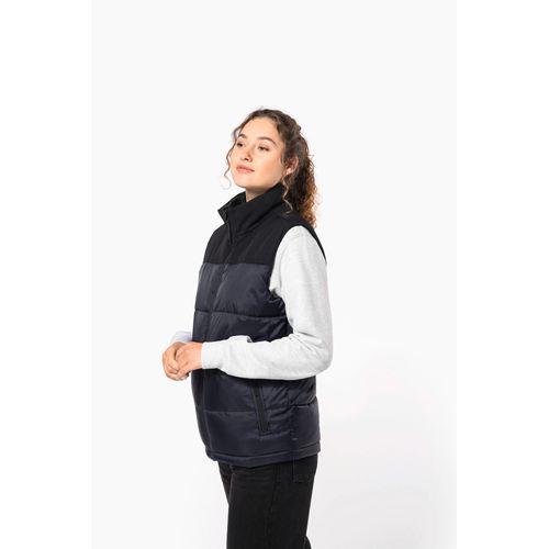 Bodywarmer matelassé bi-ton unisexe - 15