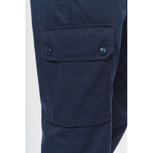 Pantalon cargo unisexe avec bas élastiqué et bande réfléchissante - 9