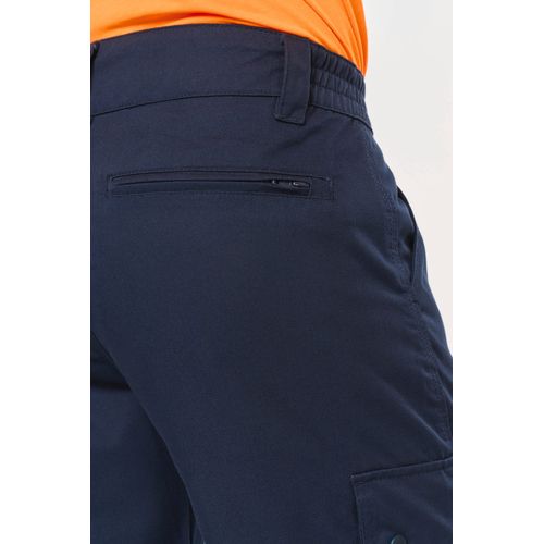 Pantalon cargo unisexe avec bas élastiqué et bande réfléchissante - 7